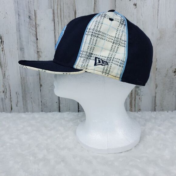 New Era New York Yankees Baseball Cap Blue Size 7 3/8 - Picture 5 of 9